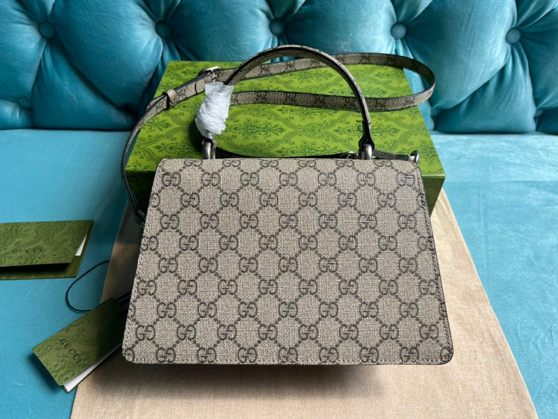 Front view of elevated classic women's handbag – women's designer-style accessory