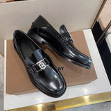 Sophisticated Premium Synthetic Leather Shoes - Statement Everyday Style | Women's Premium Footwear #1280 - close-up detail shot (image 3) of designer-inspired shoes