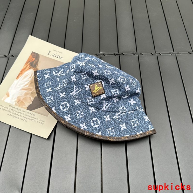 Side view of Louis Vuitton unisex cap