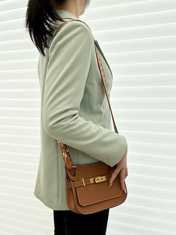 Modernist handbag styled for everyday wear