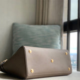  graceful top-handle bag detail view showing craftsmanship 14