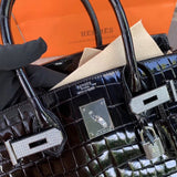 Close-up detail of structured bag design