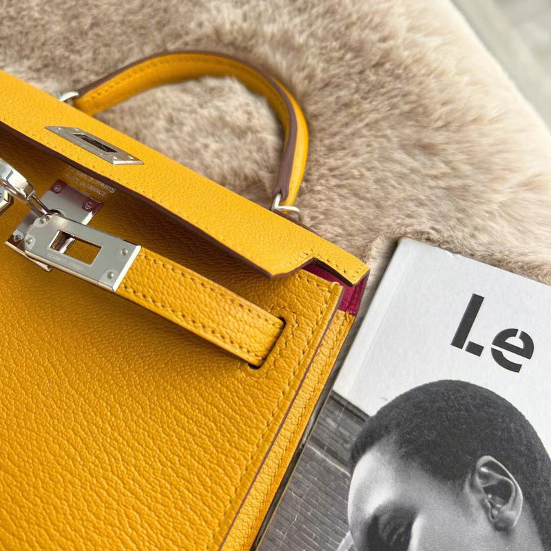 Close-up detail of graceful bag design