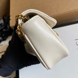 Top view of sleek statement women's handbag – women's luxury handbag