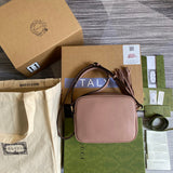 Front view of modern signature women's handbag – women's designer-style accessory