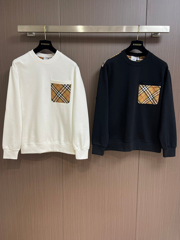 Burberry clothing close-up — premium authentic designer style