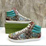 Gucci neutral cream luxury sneakers view 11 minimalist modern build