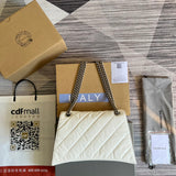 Close-up detail of sleek bag design