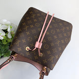 Side profile of elevated refined women's handbag – women's luxury accessory