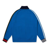 Side profile of Gucci luxury clothing with logo-detail design