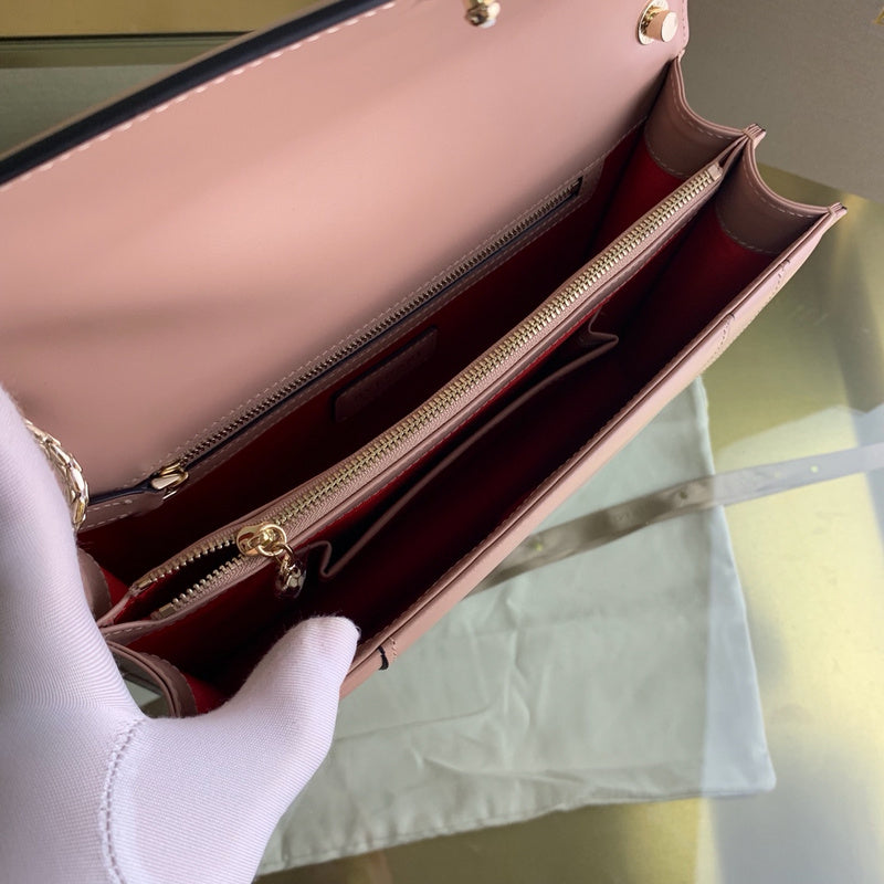 Bold Premium PU Leather Handbag - Statement Silhouette | Women's Premium Handbag #1690 - side angle view (image 2) of designer-inspired handbag