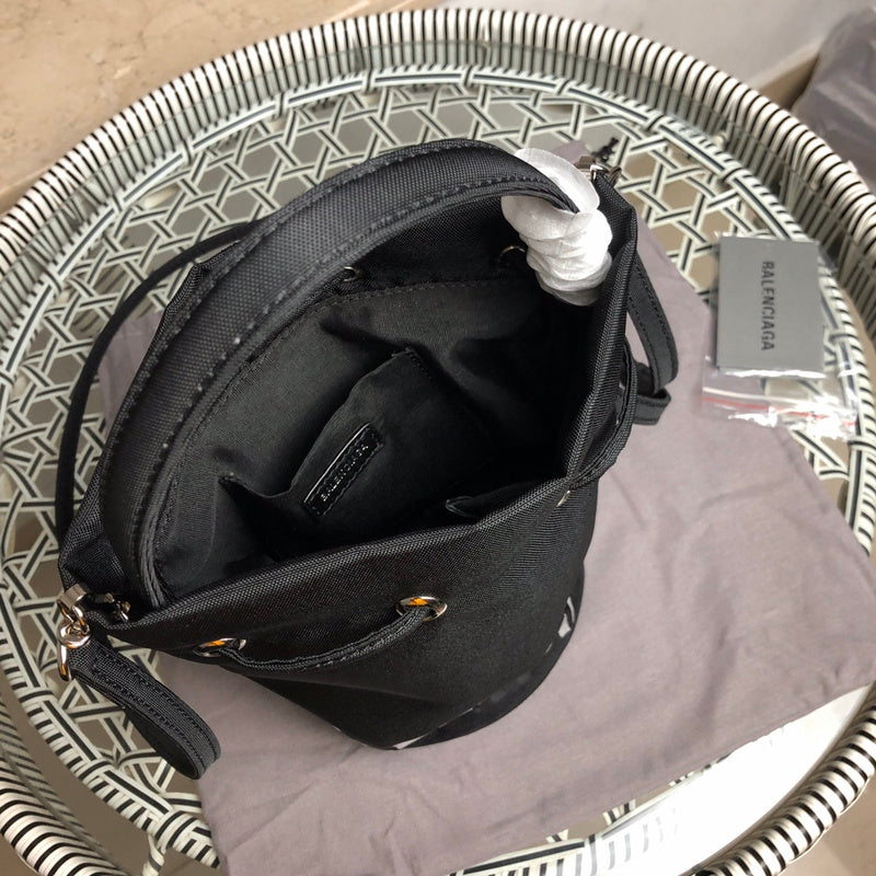 Front view of classic polished women's handbag – women's luxury accessory