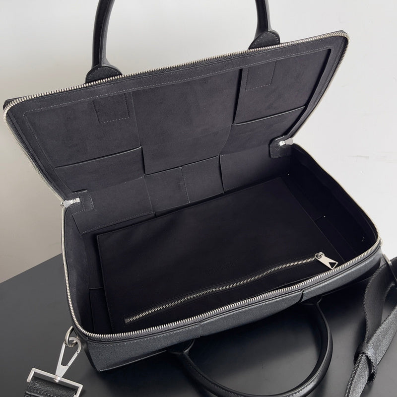 Statement Vegan Leather Handbag - Modern Structured Build | Women's Designer-Inspired Purse #1587 - interior view (image 6) of designer-inspired handbag