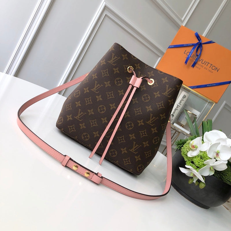 Side profile of elevated refined women's handbag – women's luxury accessory