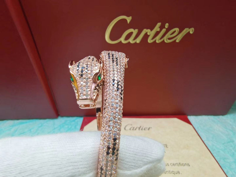 Front view of Cartier unisex jewelry piece