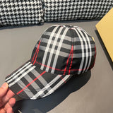 Full view of Burberry unisex cap