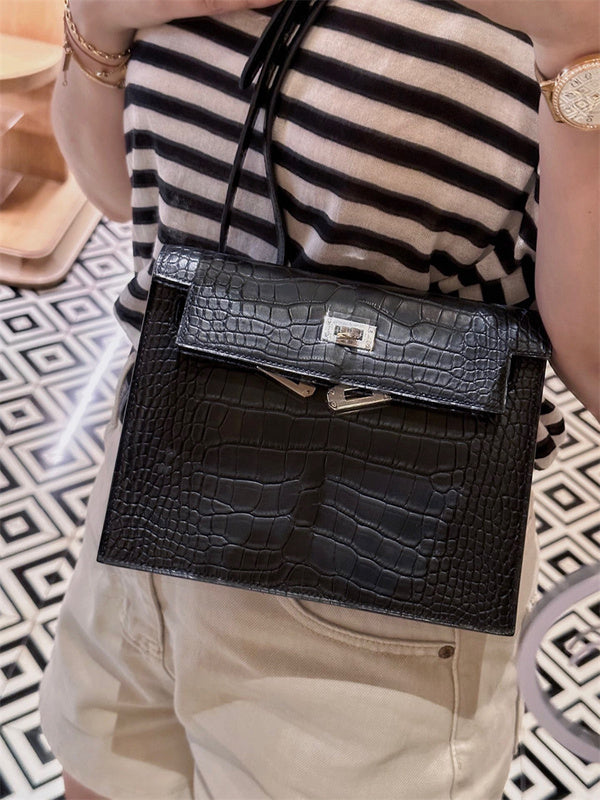 Interior view of sleek premium bag