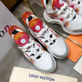 Louis Vuitton Chocolate Brown Loafer Flats - Detail Shot of Craftsmanship