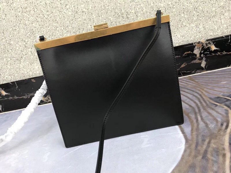 Close-up detail of sleek chic women's handbag – women's luxury accessory