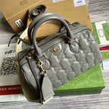 Front view of elevated polished women's handbag – women's designer-style accessory