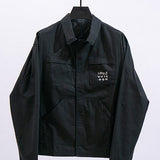 Front view of Louis Vuitton luxury clothing with streetwear-inspired cut
