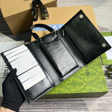 Close-up detail of polished classic women's handbag – women's luxury accessory