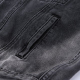 Back view of Louis Vuitton luxury clothing with relaxed-fit cut
