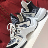 Louis Vuitton shoes Style 190 - close-up of elevated everyday design