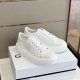 Givenchy Burgundy Slip-On Sneakers - Lifestyle Styling Shot