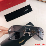 Full view of Cartier unisex sunglasses