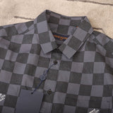 Back view of Louis Vuitton luxury clothing with relaxed-fit cut