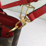 Top view of refined modern women's handbag – women's premium purse