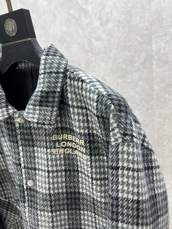 Burberry luxury designer clothing detail shot