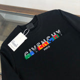 Close-up detail shot of Givenchy luxury clothing with contemporary cut