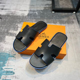 Hermès Black Loafer Flats - Lifestyle Styling Shot
