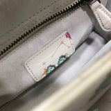 Top view of premium chic women's handbag – women's luxury accessory