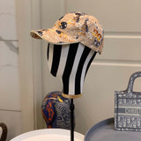 Close-up detail view of Burberry unisex cap