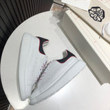 Alexander McQueen classic monochrome luxury sneakers view 5 heritage-inspired look