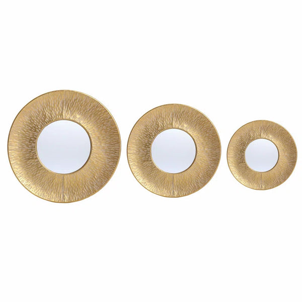 Mikaylee Metal round Mirror