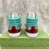 Gucci sneakers detailed view showing premium designer craftsmanship