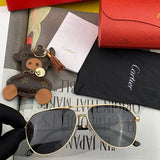 Full view of Cartier unisex sunglasses
