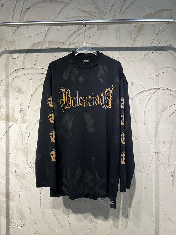 Balenciaga luxury designer clothing detail shot