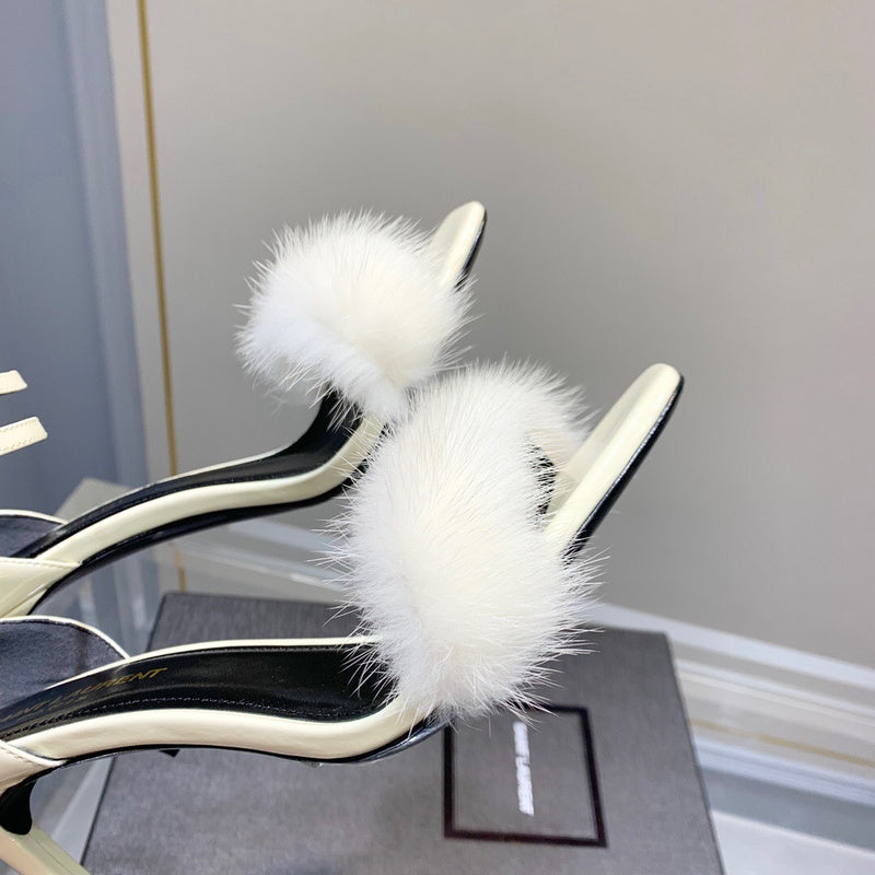 Saint Laurent luxury shoes detail view — premium authentic designer style