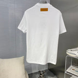 Side profile of Louis Vuitton cotton t-shirt with streetwear-inspired cut