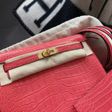 Close-up detail of curated bag design