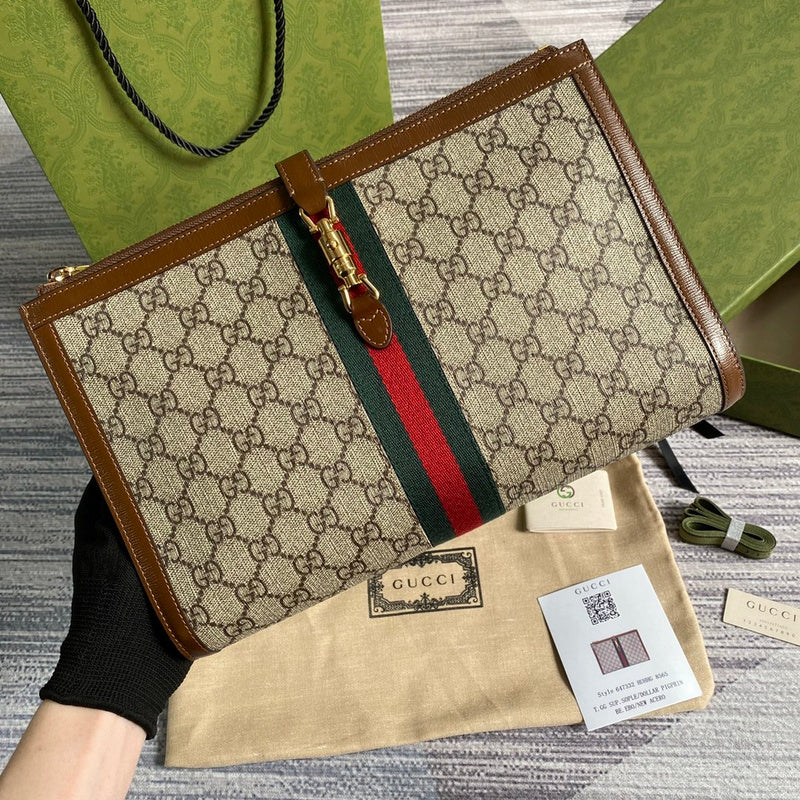 Side profile of structured sleek women's handbag – women's luxury handbag