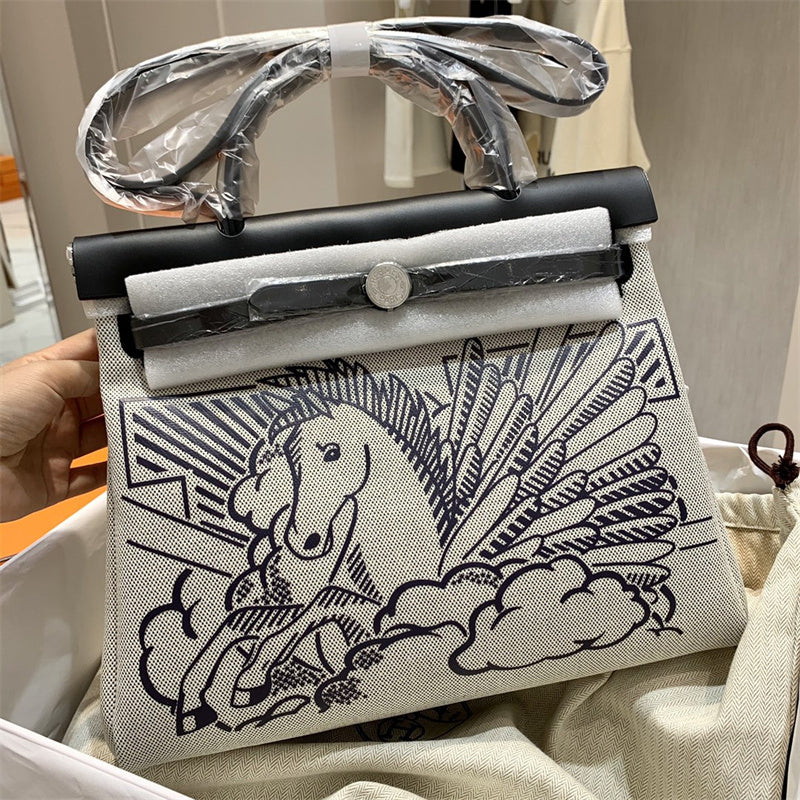 Close-up detail of timeless bag design