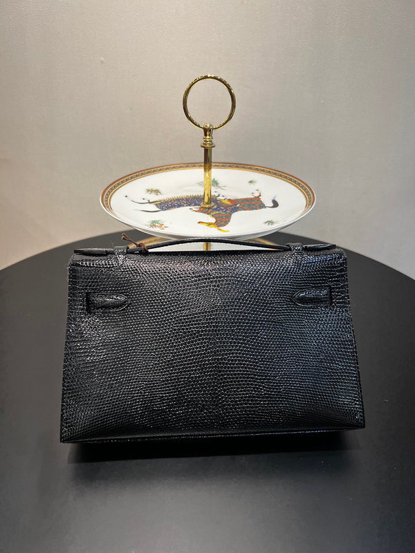 Statement handbag styled for everyday wear