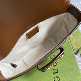 Top view of premium classic women's handbag – women's statement bag