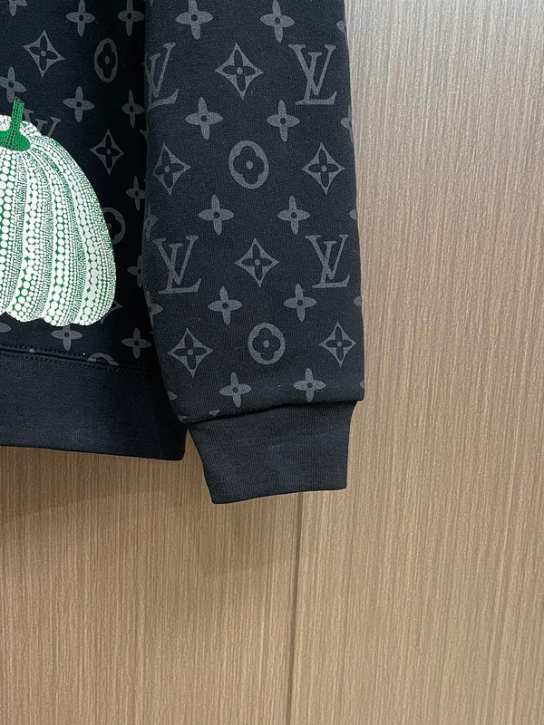 Back view of Louis Vuitton luxury clothing with relaxed-fit cut